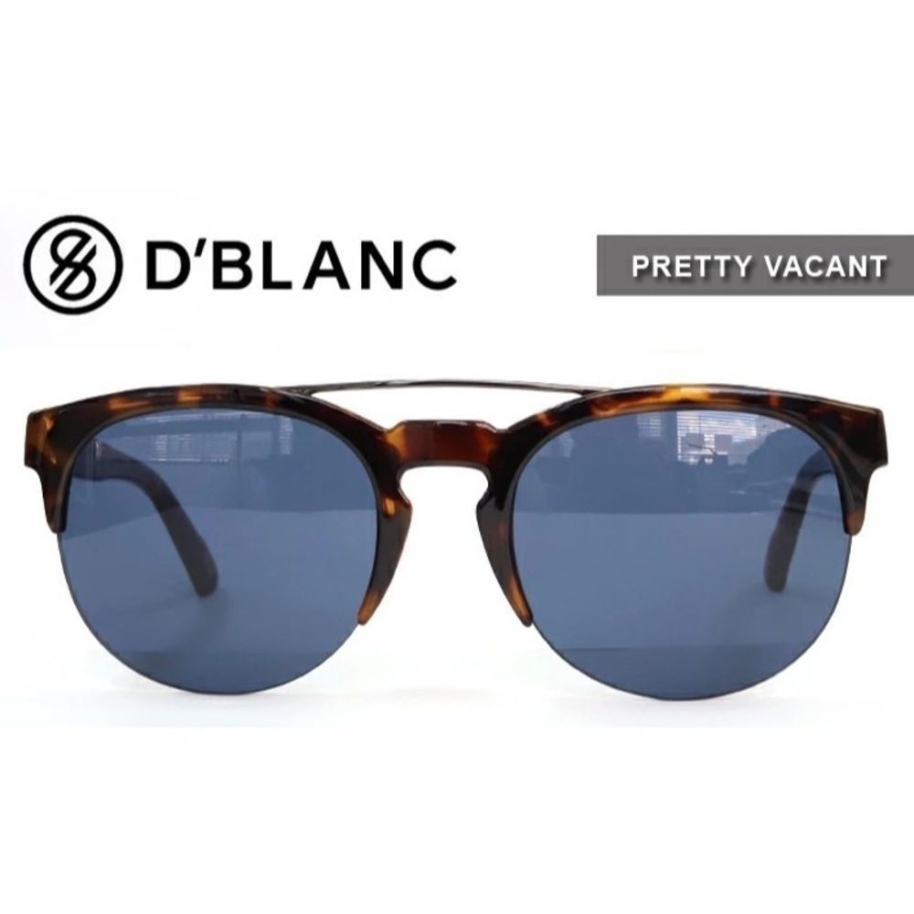 Dblanc Pretty Vacant Unisex Sunglasses - tort/blue